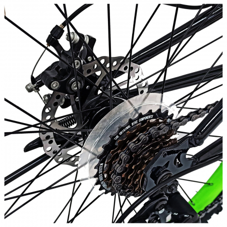 Bicicleta MTB-FS 26" ADVENTURE GTX, cadru otel 15", manete secventiale, frane disc, 21 viteze [9]