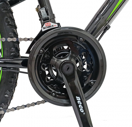 Bicicleta MTB-FS 26" ADVENTURE GTX, cadru otel 15", manete secventiale, frane disc, 21 viteze [7]