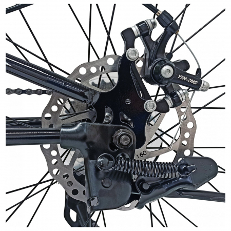 Bicicleta MTB-FS 26" ADVENTURE GTX, cadru otel 15", manete secventiale, frane disc, 21 viteze [3]