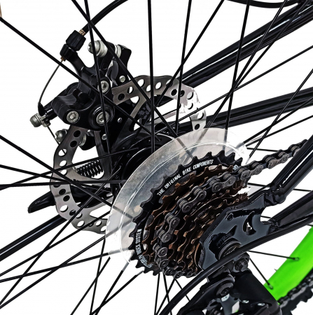 Bicicleta MTB-FS 26" ADVENTURE GTX, cadru otel 15", manete secventiale, frane disc, 21 viteze [9]