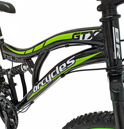 Bicicleta MTB-FS 26" ADVENTURE GTX, cadru otel 15", manete secventiale, frane disc, 21 viteze [12]