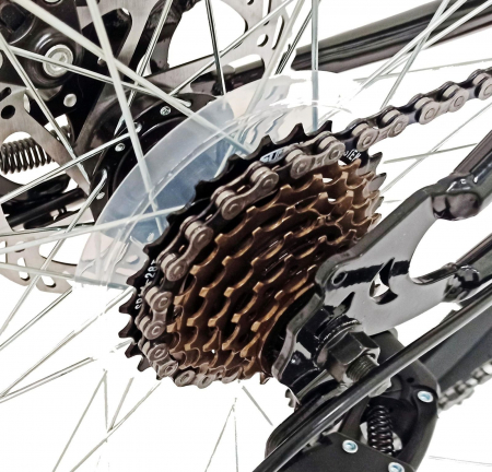 Bicicleta MTB-FS 26" ADVENTURE GTX, cadru otel 15", manete secventiale, frane disc, 21 viteze [9]