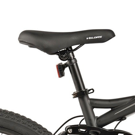 Bicicleta MTB-FS 26" VELORS Earth, cadru otel 17", manete secventiale, frane disc, 21 viteze [10]