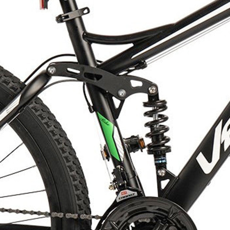 Bicicleta MTB-FS 26" VELORS Matador 2.6, cadru otel 17", manete secventiale, frane disc, 21 viteze [9]