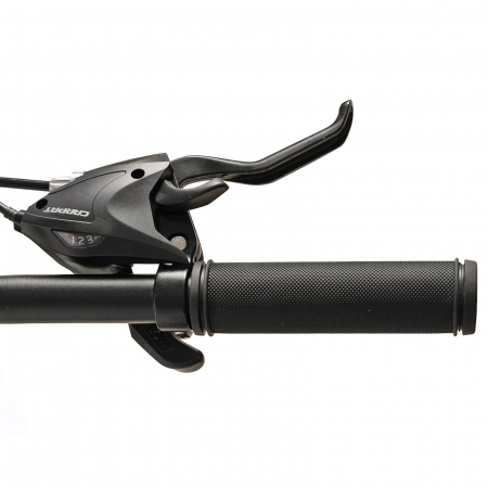 Bicicleta MTB-FS 26" VELORS Matador 2.6, cadru otel 17", manete secventiale, frane disc, 21 viteze, albastru/verde [6]