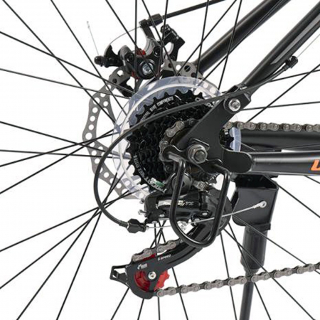 Bicicleta MTB-FS 26" VELORS Matador 2.6, cadru otel 17", manete secventiale, frane disc, 21 viteze, albastru/verde [8]