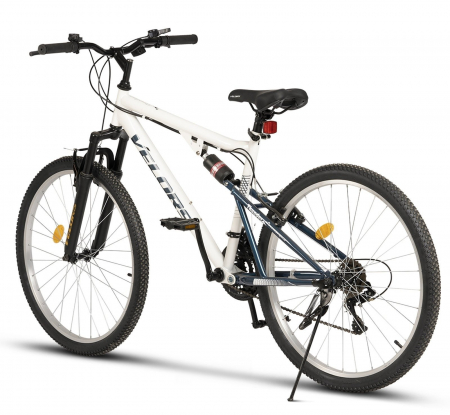 Bicicleta MTB-FS 26" VELORS Thunder 2.6, cadru otel 17", manete index, frane V-Brake, 21 viteze [2]