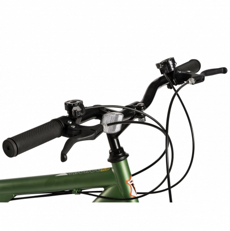 Bicicleta MTB-FS 26" VELORS Thunder 2.6, cadru otel 17", manete index, frane V-Brake, 21 viteze [4]