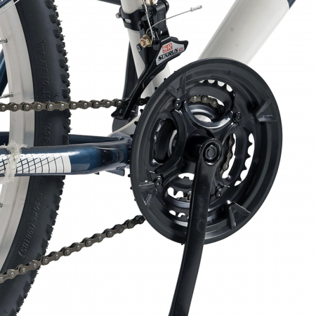 Bicicleta MTB-FS 26" VELORS Thunder 2.6, cadru otel 17", manete index, frane V-Brake, 21 viteze [5]