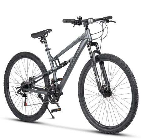 BICICLETE MTB-FS - Bicicleta MTB-FS 26" VELORS Trail 2.6, cadru otel 17", manete secventiale, frane disc, 21 viteze