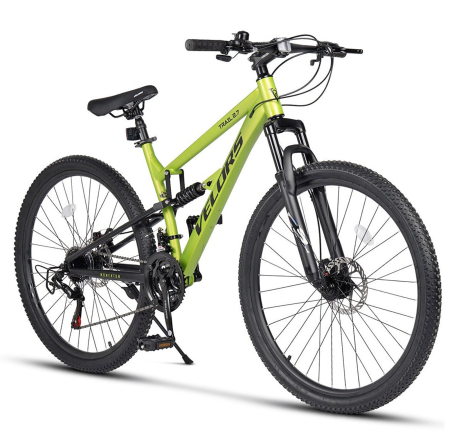 BICICLETE MTB-FS - Bicicleta MTB-FS 26" VELORS Trail 2.6, cadru otel 17", manete secventiale, frane disc, 21 viteze