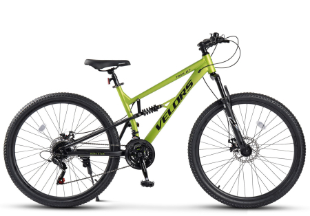 Bicicleta MTB-FS 26" VELORS Trail 2.6, cadru otel 17", manete secventiale, frane disc, 21 viteze [1]