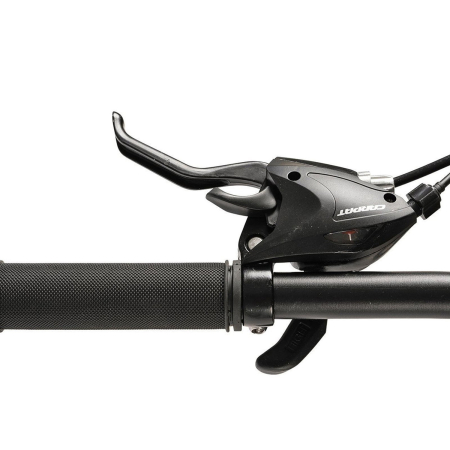 Bicicleta MTB-FS 27.5" E-CARPAT, cadru otel 17", manete secventiale, frane disc, 21 viteze [5]