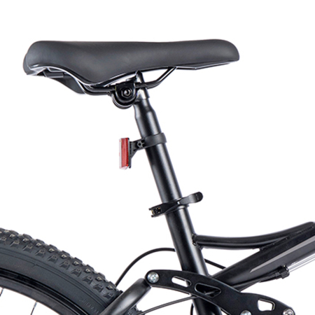 Bicicleta MTB-FS 26" E-CARPAT, cadru otel 16.5", manete secventiale, frane disc, 21 viteze [11]