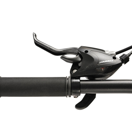 Bicicleta MTB-FS 27.5" E-CARPAT, cadru otel 17", manete secventiale, frane disc, 21 viteze [5]