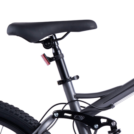 Bicicleta MTB-FS 26" E-CARPAT, cadru otel 16.5", manete secventiale, frane disc, 21 viteze [11]