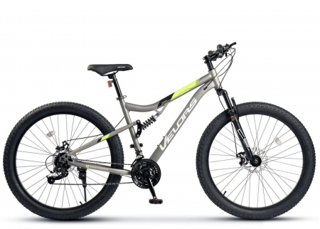 Bicicleta MTB-FS 27.5" VELORS Dynamic, cadru otel 17", manete secventiale, frane disc, 21 viteze [1]