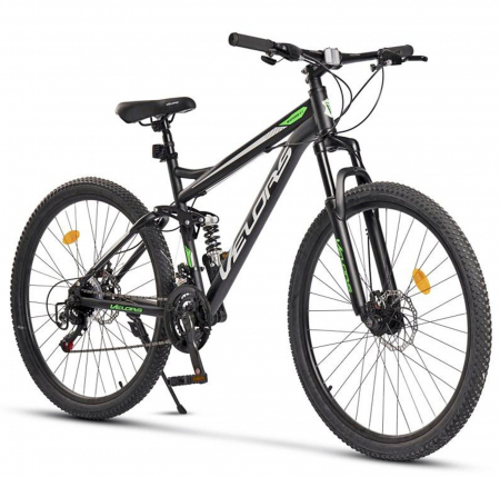 BICICLETE MTB-FS - Bicicleta MTB-FS 27.5" VELORS Matador 2.7, cadru otel 17", manete secventiale, frane disc, 21 viteze