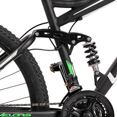 Bicicleta MTB-FS 27.5" VELORS Matador 2.7, cadru otel 17", manete secventiale, frane disc, 21 viteze [9]