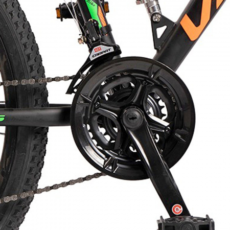 Bicicleta MTB-FS 27.5" VELORS Matador 2.7, cadru otel 17", manete secventiale, frane disc, 21 viteze [7]