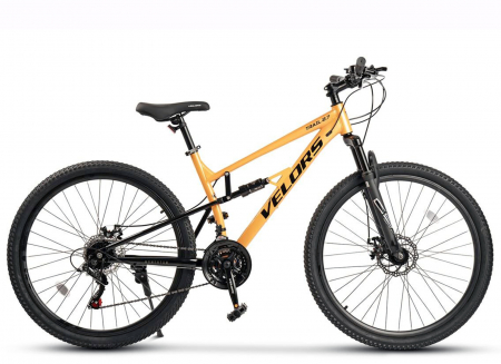 BICICLETE MTB-FS - Bicicleta MTB-FS 27.5" VELORS Trail 2.7, cadru otel, manete secventiale, frane disc, 21 viteze