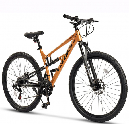 Bicicleta MTB-FS 27.5" VELORS Trail 2.7, cadru otel, manete secventiale, frane disc, 21 viteze [1]