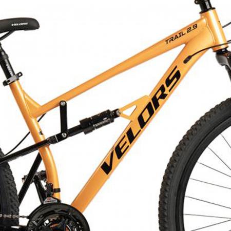 Bicicleta MTB-FS 27.5" VELORS Trail 2.7, cadru otel, manete secventiale, frane disc, 21 viteze [11]