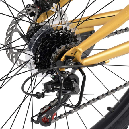 Bicicleta MTB-FS 27.5" VELORS Trail 2.7, cadru otel, manete secventiale, frane disc, 21 viteze [5]