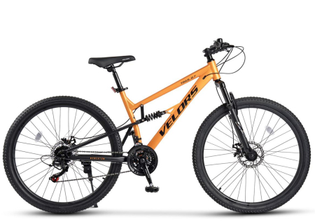 BICICLETE MTB-FS - Bicicleta MTB-FS 27.5" VELORS Trail 2.7, cadru otel, manete secventiale, frane disc, 21 viteze