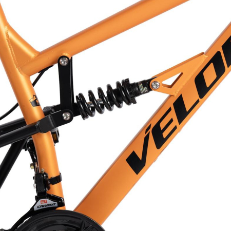 Bicicleta MTB-FS 27.5" VELORS Trail 2.7, cadru otel, manete secventiale, frane disc, 21 viteze [9]