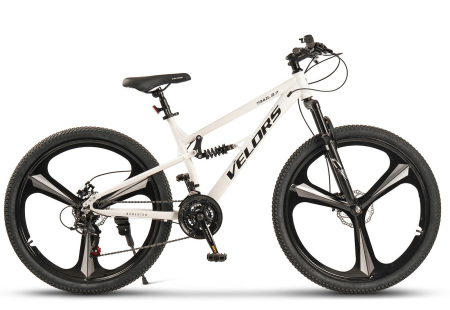 Bicicleta MTB-FS 27.5" VELORS Trail 2.7 SE, cadru otel 17", jante magneziu, manete secventiale, frane disc, 21 viteze [1]