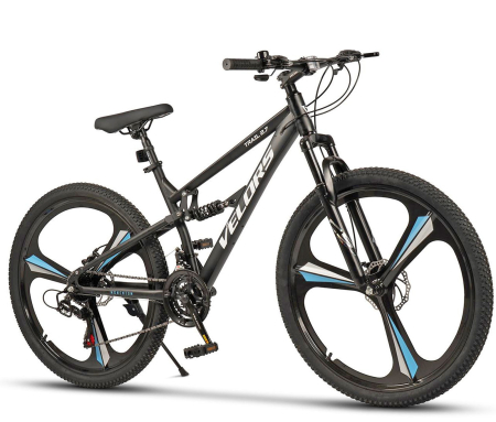 BICICLETE MTB-FS - Bicicleta MTB-FS 27.5" VELORS Trail 2.7 SE, cadru otel 17", jante magneziu, manete secventiale, frane disc, 21 viteze