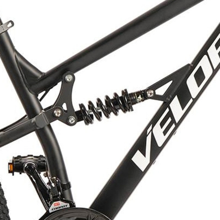 Bicicleta MTB-FS 27.5" VELORS Trail 2.7 SE, cadru otel 17", jante magneziu, manete secventiale, frane disc, 21 viteze [8]