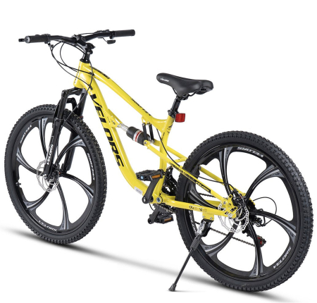 Bicicleta MTB-FS 26" VELORS Vector 2.6, cadru otel 17", jante magneziu, manete secventiale, frane disc, 21 viteze [2]