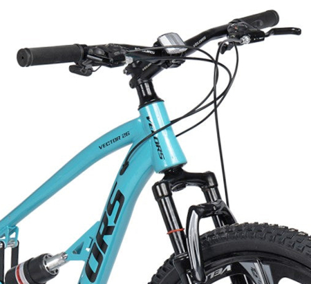Bicicleta MTB-FS 26" VELORS Vector 2.6, cadru otel 17", jante magneziu, manete secventiale, frane disc, 21 viteze [5]