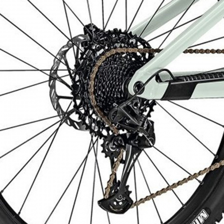 Bicicleta MTB-FS 29" FOCUS Jam 6.8 Nine, cadru aluminiu 18.5", manete secventiale, frane hidraulice, 12 viteze, Sky Grey [6]