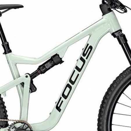 Bicicleta MTB-FS 29" FOCUS Jam 6.8 Nine, cadru aluminiu 18.5", manete secventiale, frane hidraulice, 12 viteze, Sky Grey [9]