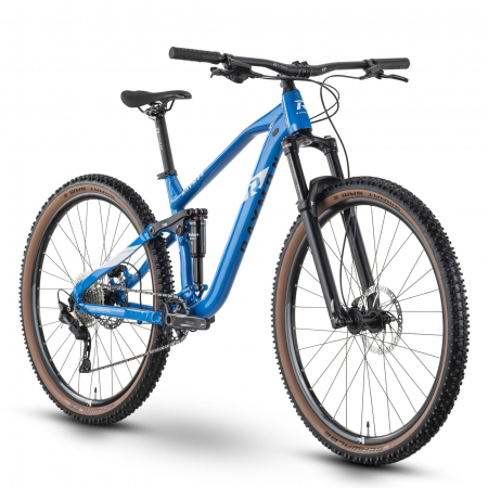 BICICLETE MTB-FS - Bicicleta MTB-FS 29" RAYMON 120 3.0, cadru aluminiu 16.5", manete secventiale, frane hidraulice, 11 viteze, albastru
