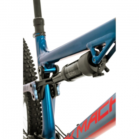 Bicicleta MTB-FS 29" ROCK MACHINE Blizzard TRL 30-29, cadru aluminiu , manete secventiale, frane hidraulice, 11 viteze,  albastru/rosu [3]