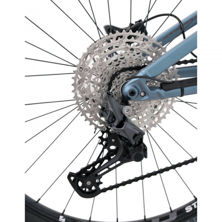 Bicicleta MTB-FS 29" ROCK MACHINE Blizzard TRL 30-29, cadru aluminiu , manete secventiale, frane hidraulice, 11 viteze,  albastru/rosu [4]