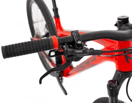 Bicicleta MTB-FS 29" ROCK MACHINE Blizzard XCM 30-29, cadru aluminiu, manete secventiale, frane hidraulice, 11 viteze,  rosu [2]