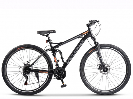 Bicicleta MTB-FS 29" VELORS Matador 2.9, cadru otel 17", manete secventiale, frane disc, 21 viteze [1]
