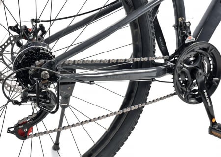 Bicicleta MTB-FS 29" VELORS Trail 2.9, cadru otel, manete secventiale, frane disc, 21 viteze [6]