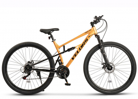Bicicleta MTB-FS 29" VELORS Trail 2.9, cadru otel, manete secventiale, frane disc, 21 viteze [1]