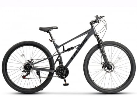 Bicicleta MTB-FS 29" VELORS Trail 2.9, cadru otel, manete secventiale, frane disc, 21 viteze [1]