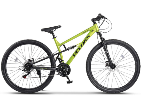 Bicicleta MTB-FS 29" VELORS Trail 2.9, cadru otel, manete secventiale, frane disc, 21 viteze [1]