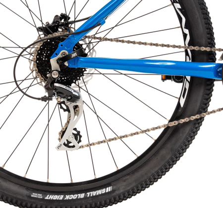 Bicicleta MTB-HT 27.5" KREIDLER Graveler K51381, cadru aluminiu 19", manete secventiale, frane hidraulice, 24 viteze, albastru [7]