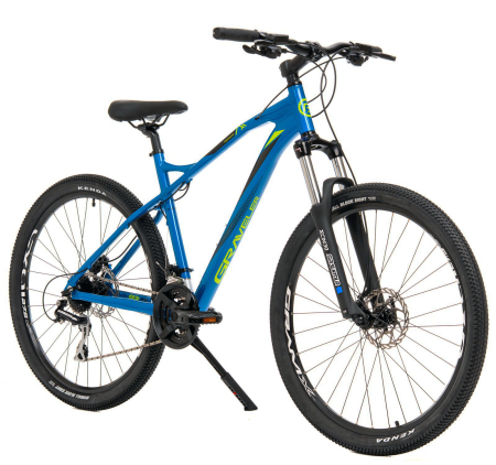 BICICLETE MTB-HT - Bicicleta MTB-HT 27.5" KREIDLER Graveler K51381, cadru aluminiu 19", manete secventiale, frane hidraulice, 24 viteze, albastru
