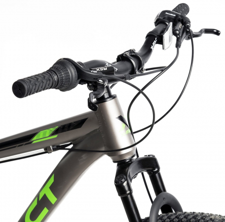 Bicicleta MTB-HT 29" X-FACT Atlas, cadru aluminiu 18", manete RevoShift, frane hidraulice, 21 viteze, negru/albastru [4]