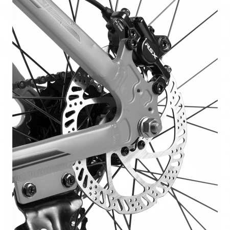 Bicicleta MTB-HT 29" X-FACT Atlas, cadru aluminiu 18", manete RevoShift, frane hidraulice, 21 viteze, negru/albastru [9]